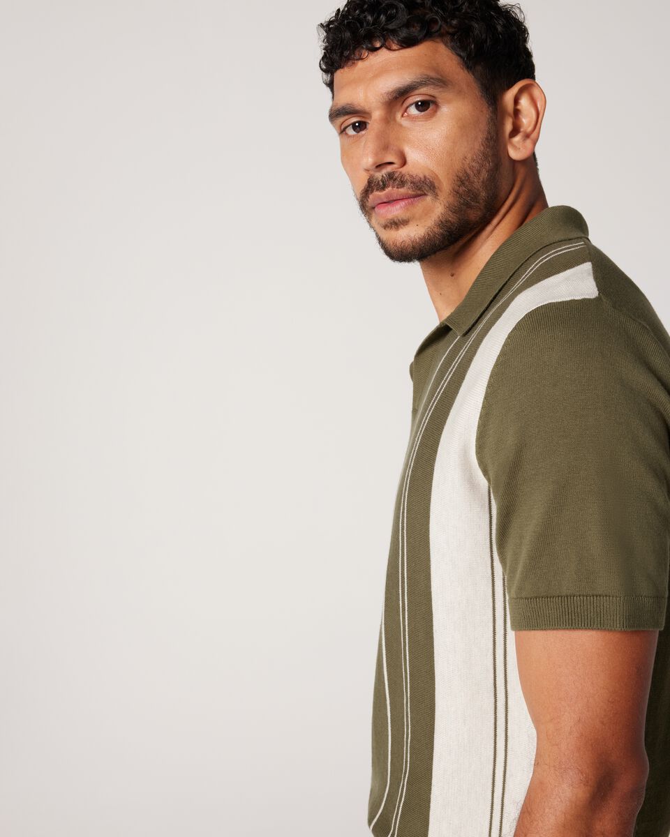 Trophy Neck Polo Shirt 